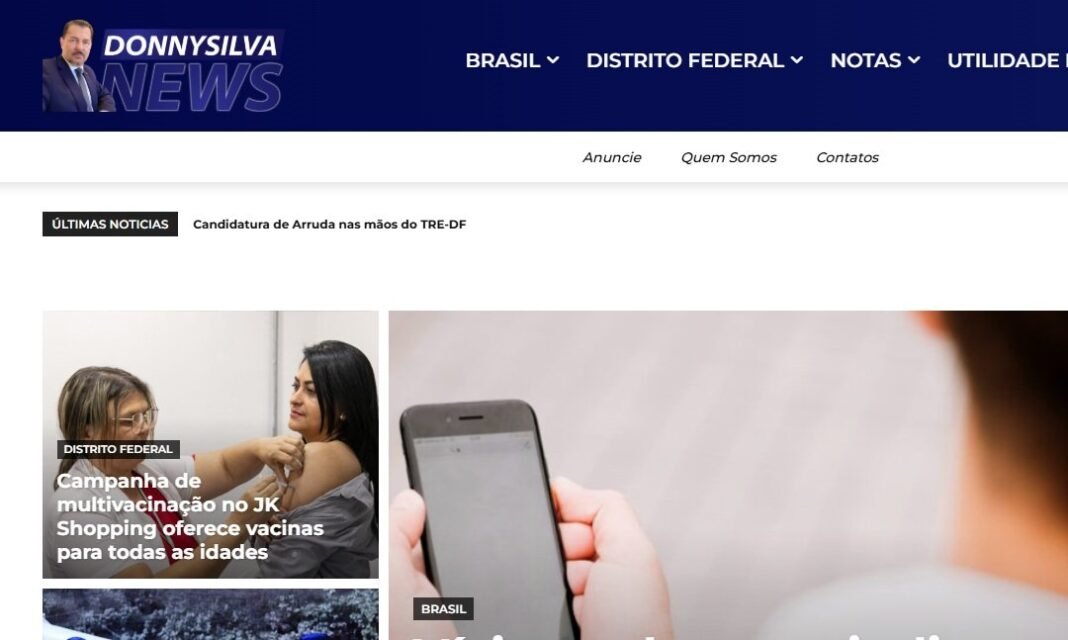 Site do jornalista Donny Silva é hackeado