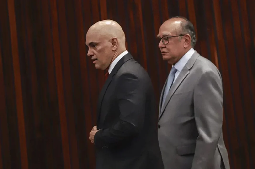 Moraes e Gilmar mandam quatro sinais em 48 horas