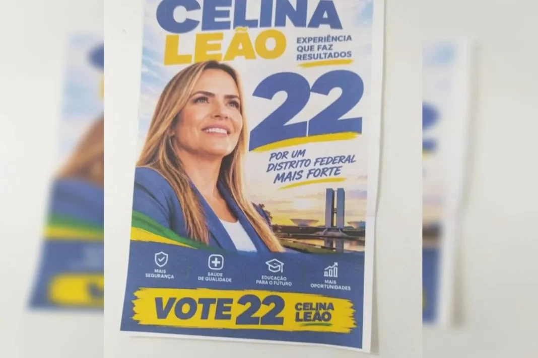 Material falso atribui número 22 a Celina Leão